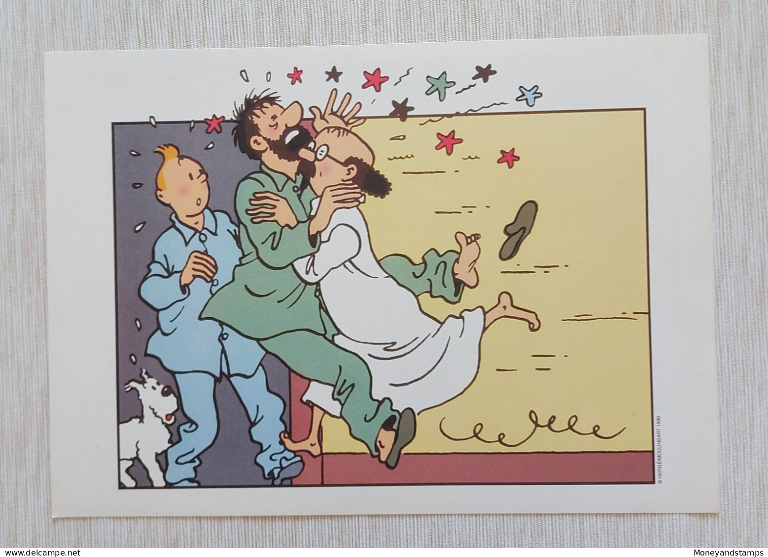 France 1998 - Kuifje/Tintin - Ltd Edition - Offset Litho Print - Mint Condition - Screen Printing & Direct Lithography