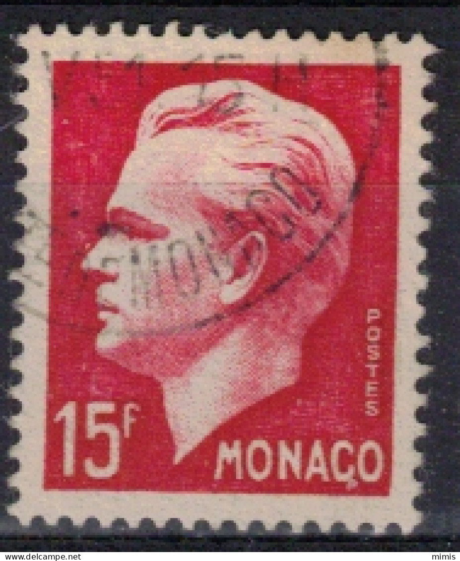 MONACO          1950-51            N° 348  (o) - Usati