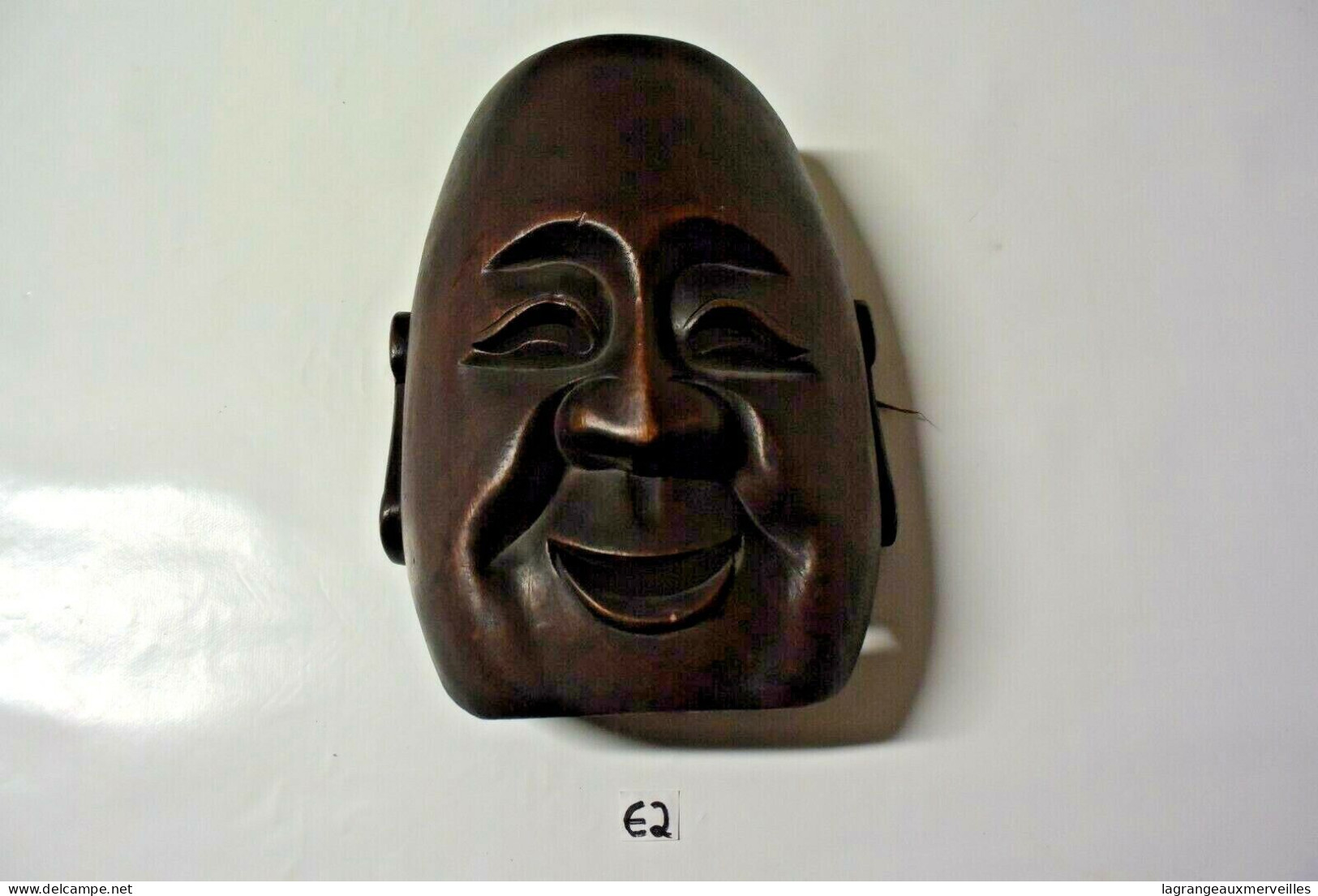 E2 Ancien Masque Ludique En Bois - Pittoresques - Afrikanische Kunst