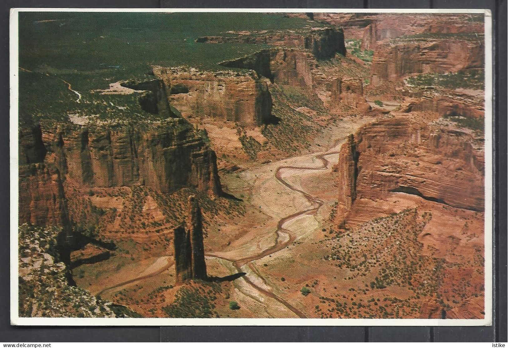 United States, AZ,  De Chelly Canyon, Spider Rock, Aerial View,  1981. - Other & Unclassified