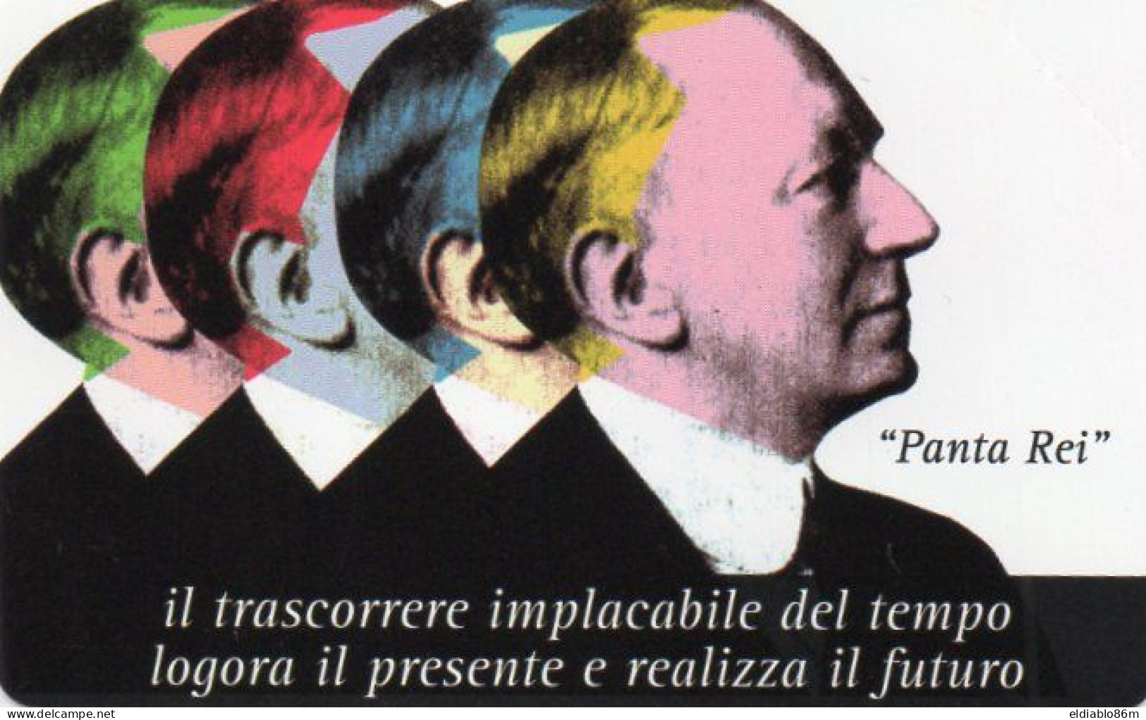 ITALY - URMET - G.365 Ex1863  - EUROPA CARD SHOW 2004 - PANTA REI - MINT - Publiques Thématiques