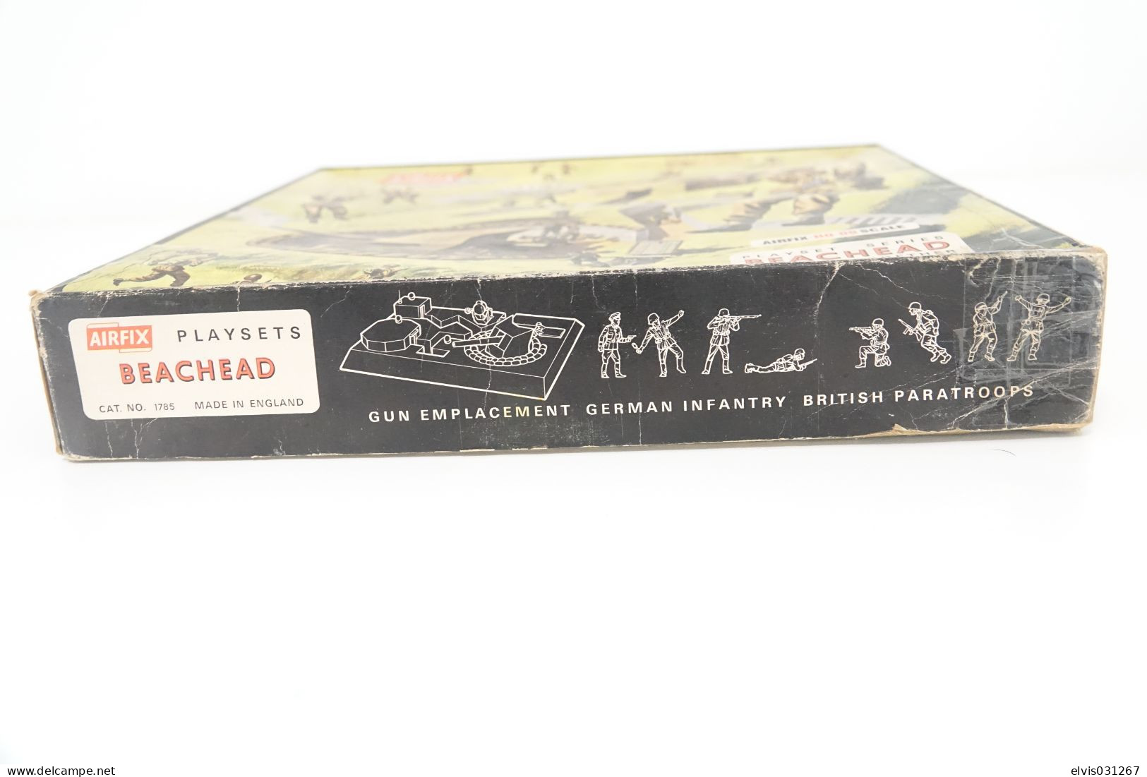 Vintage MODEL KIT : Airfix Beachhead Playset, Scale HO/OO, Vintage - Small Figures