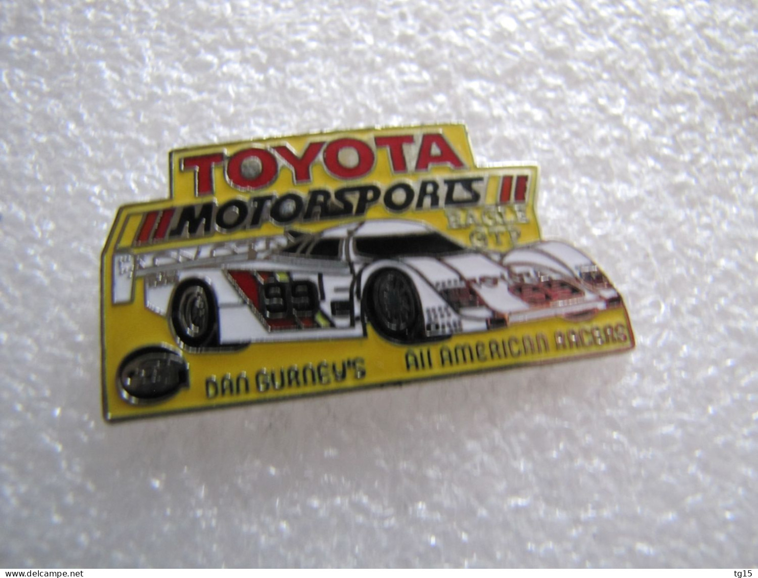 TOP  RARE  PIN'S     TOYOTA EAGLE AAR HF89 MKII  TOYOTA MOTORSPORT GTP  DAN GURNEYS  Email Grand Feu  MFS - Toyota