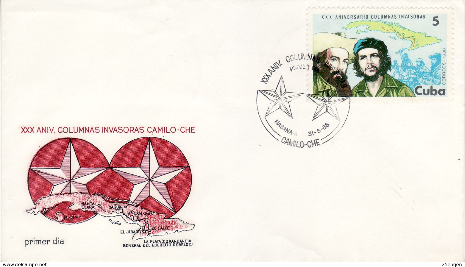 CUBA 1988 MiNr 3219 FDC - FDC