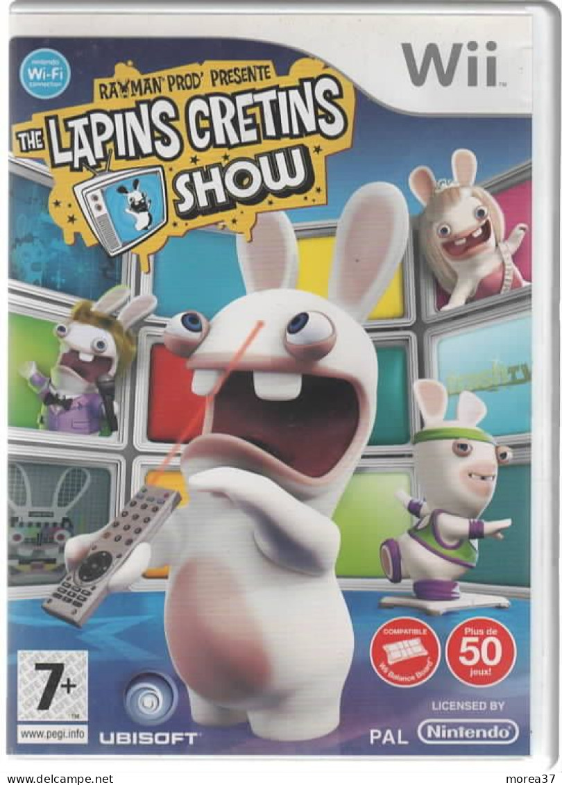 JEU WII   The Lapins Cretins Show  (JE 2) - Wii