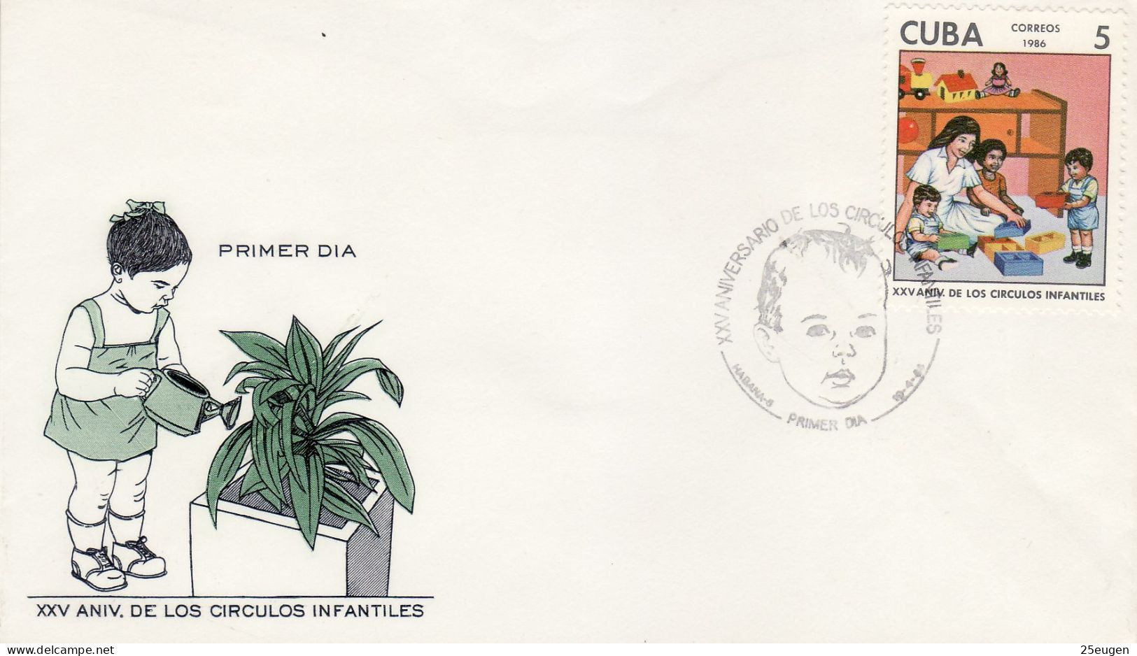 CUBA 1986 MiNr 3004 FDC - FDC