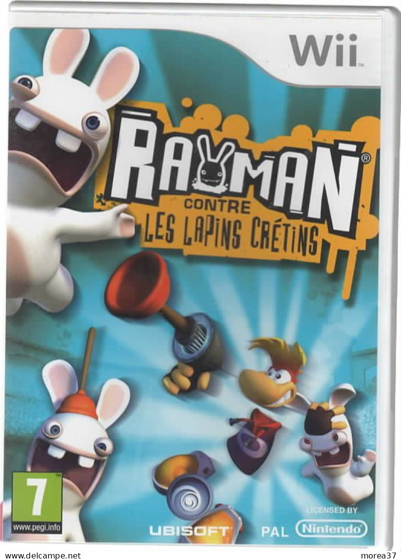 JEU WII   Rayman Contre Les Lapins Cretins  (JE 2) - Wii