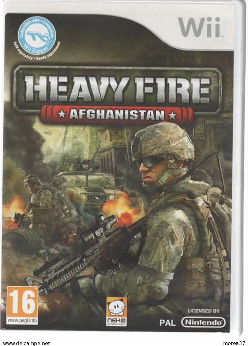 JEU WII   Heavy Fire  Afghanistan   (JE 2) - Wii