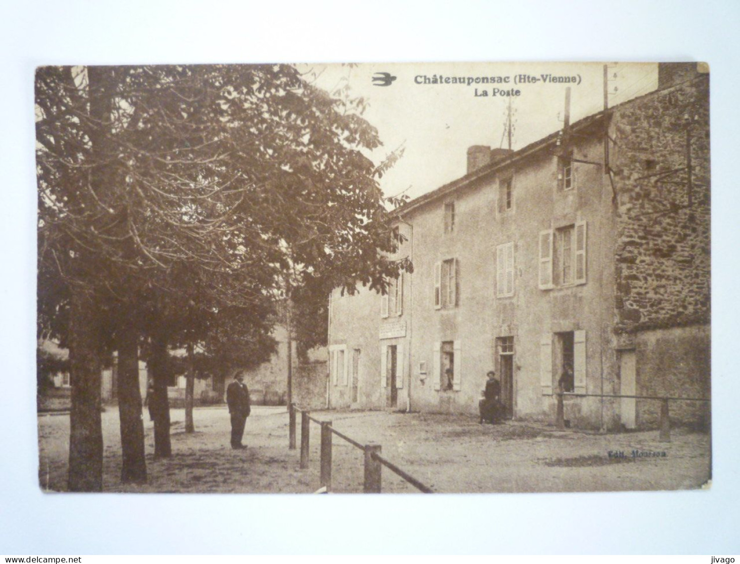 2023 - 3754  CHÂTEAUPONSAC  (Haute-Vienne)  :  La POSTE    XXX - Chateauponsac