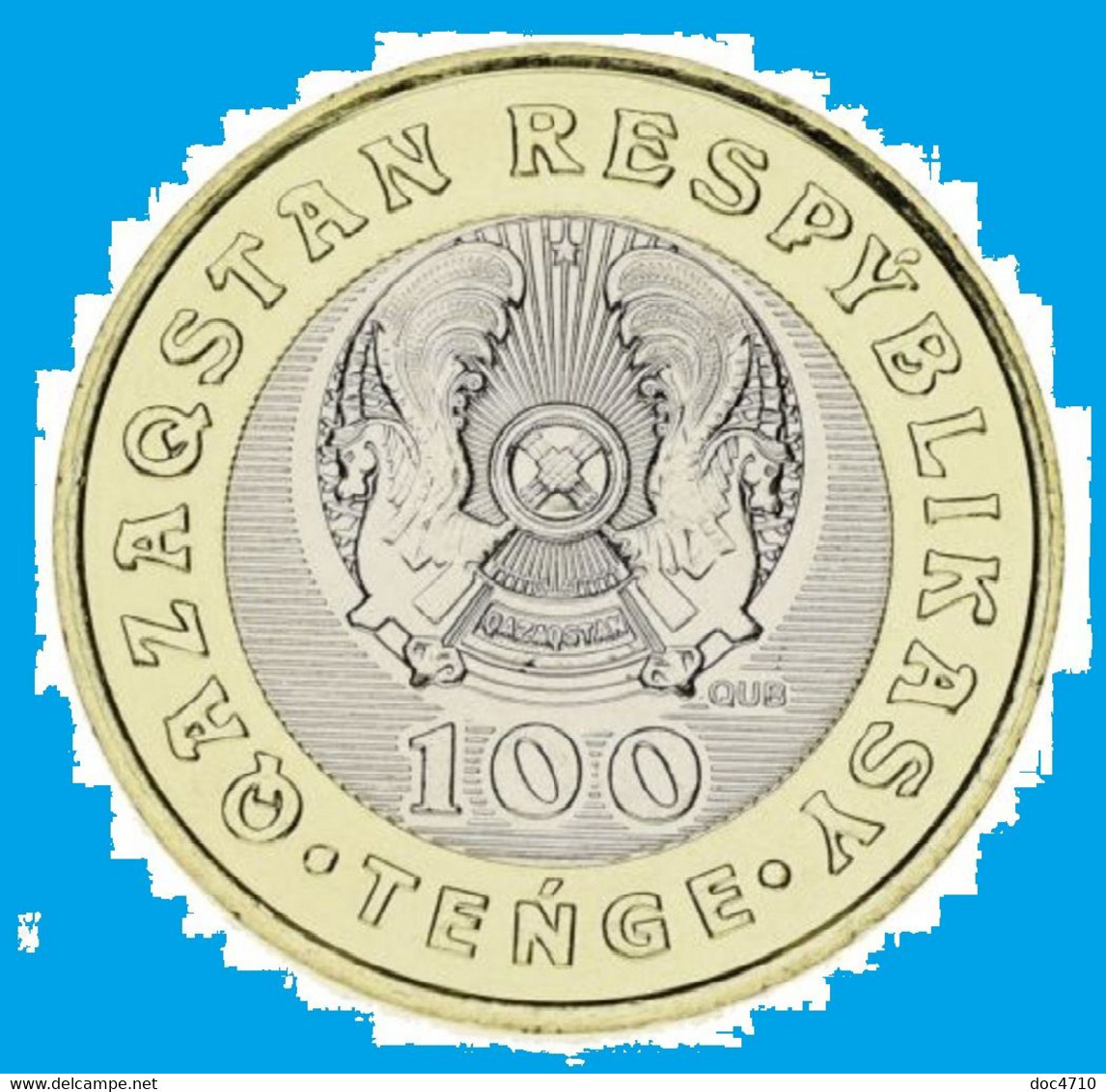 Kazakhstan 100 Tenge 2020, Treasures Of Steppe - Jeti Qazyna, Set7, KM#New, Unc Bi-metallic - Kasachstan