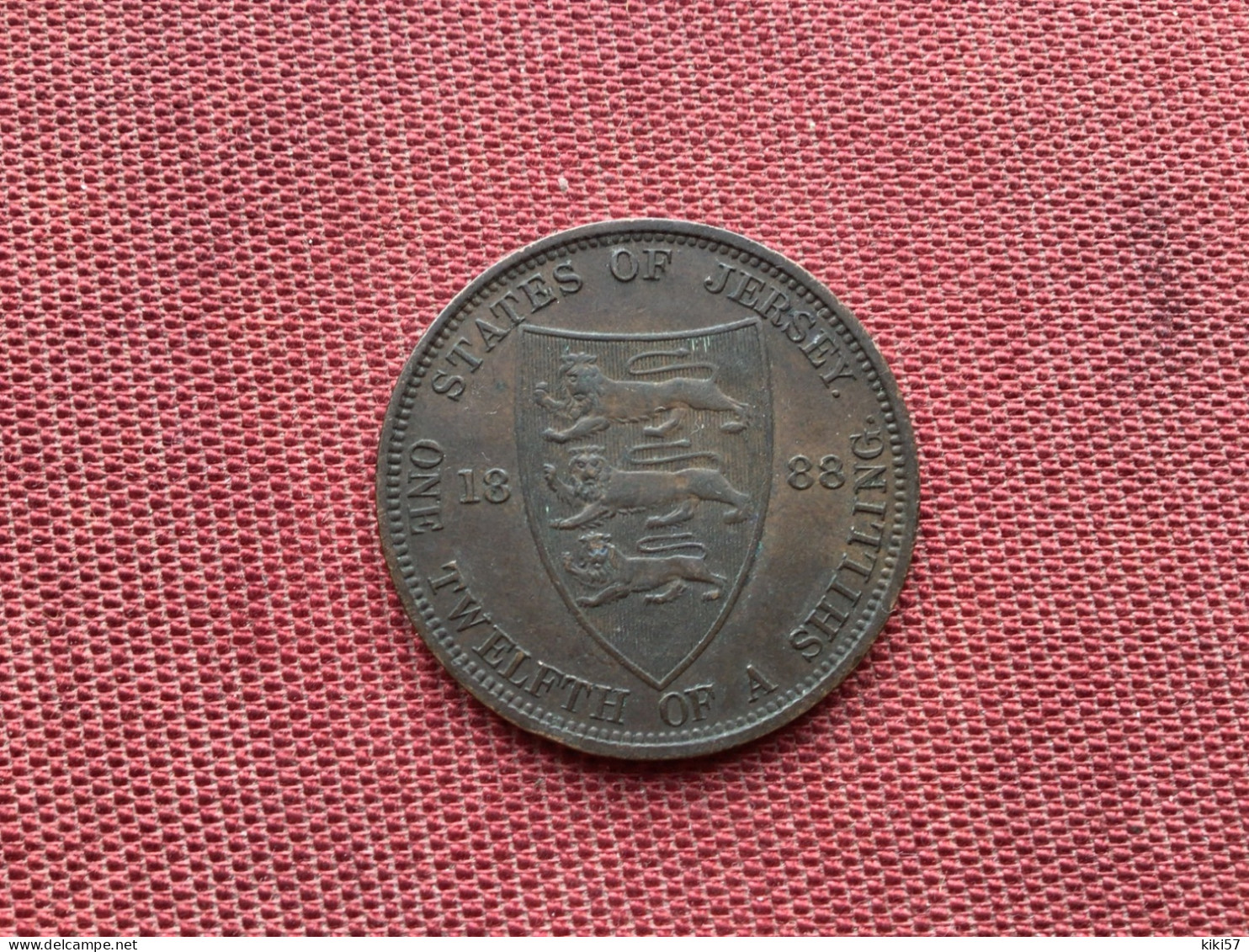 Jersey - 1/12 Shilling - 1888 Superbe état - Jersey