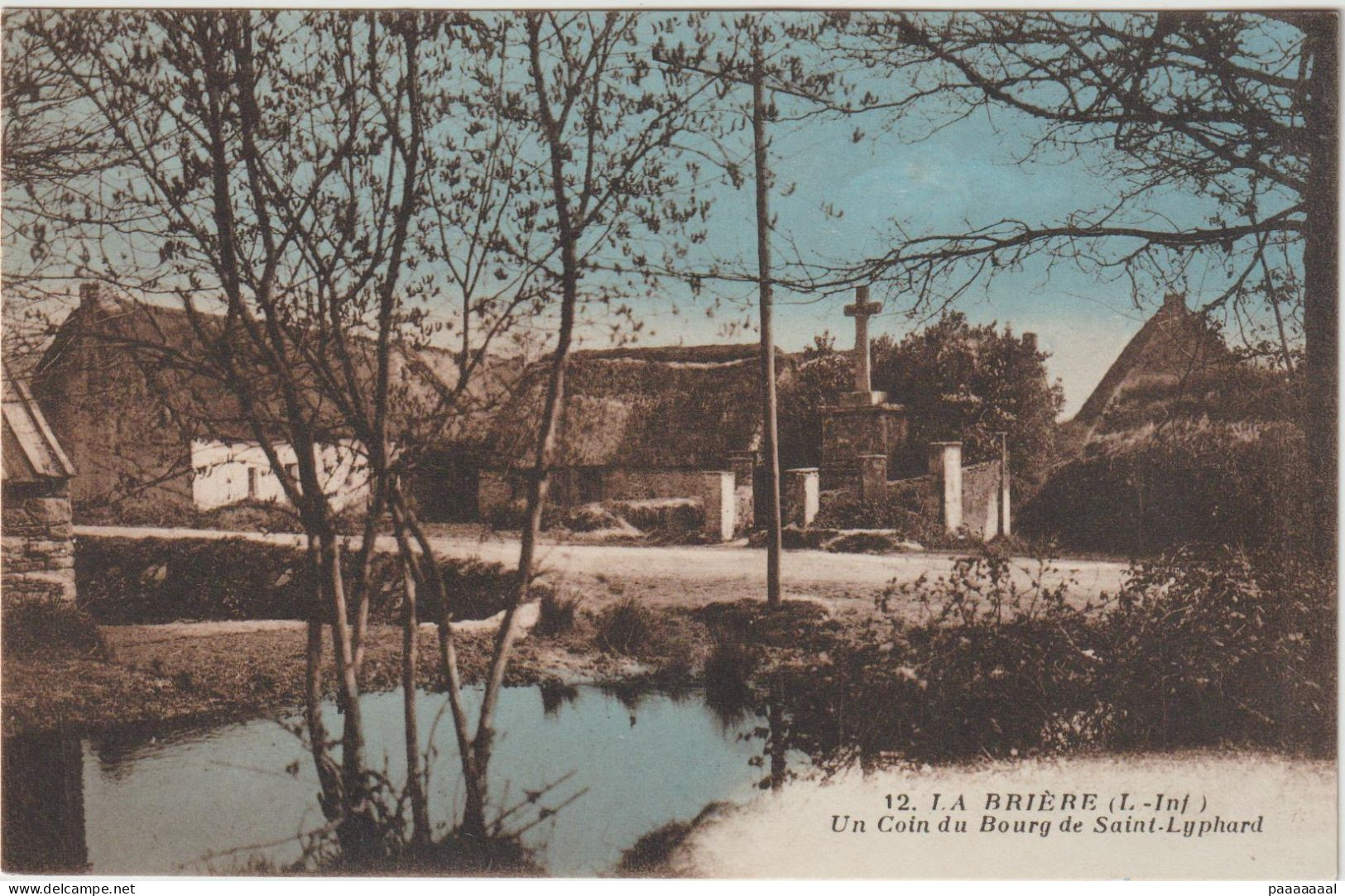 SAINT LYPHARD LA BRIERE  UN COIN DU BOURG - Saint-Lyphard