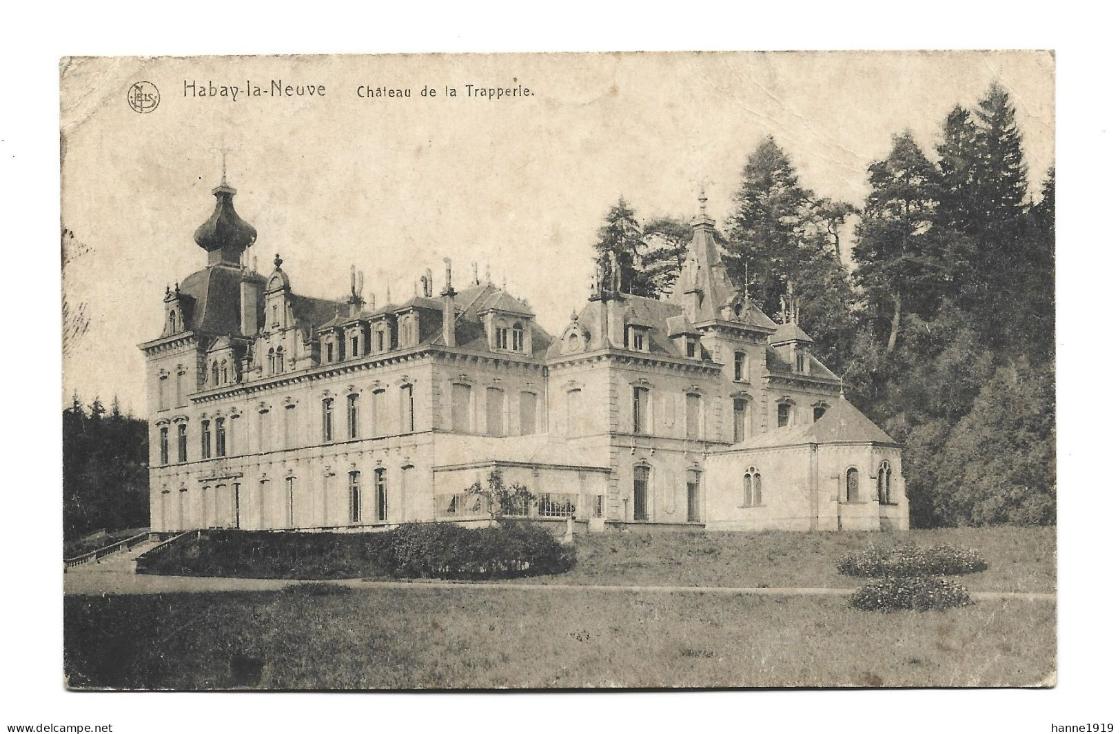 Habay La Neuve Chateau De La TrapperieTimbre Albert L Luxembourg Htje - Habay