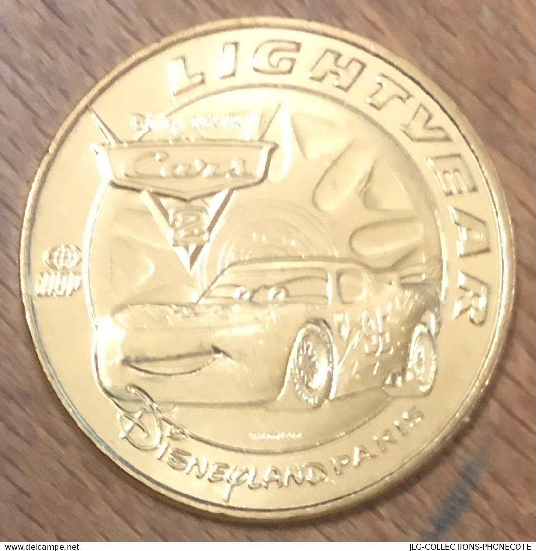 77 DISNEYLAND N°28 LIGHTYEAR CARS MICKEY DISNEY MDP 2017 MÉDAILLE MONNAIE DE PARIS JETON TOURISTIQUE MEDALS COINS TOKENS - 2017