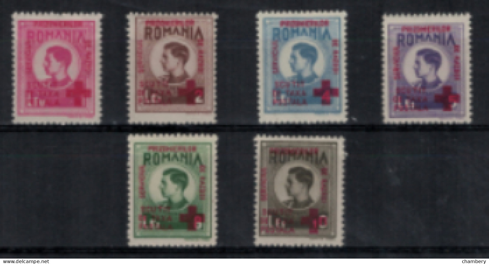Roumanie - Fiscaux - "Croix-Rouge Pour Prisonniers De Guerre" - Neufs 2** De 1946 - Fiscales