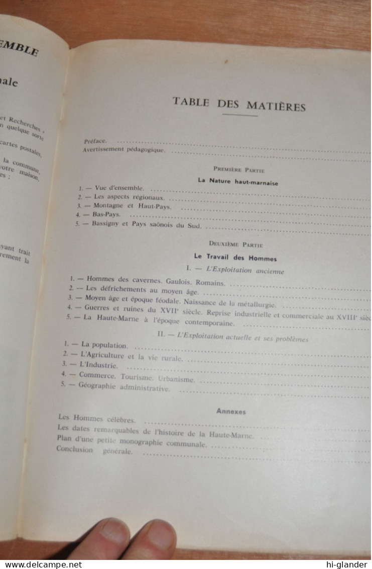 notre haute-marne , sa géographie - son histoire de louis verel , marcel henriot