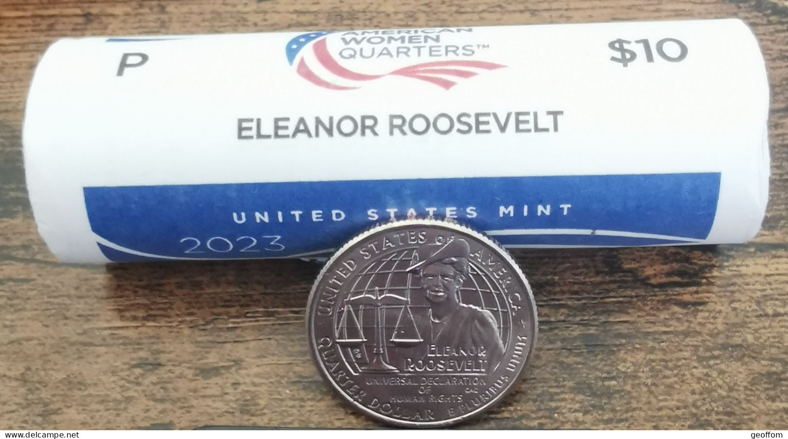 Quarter Dollar USA Eleanor ROOSEVELT - 2023 P - Unc - LIBERTY - American Woman - Non Classés