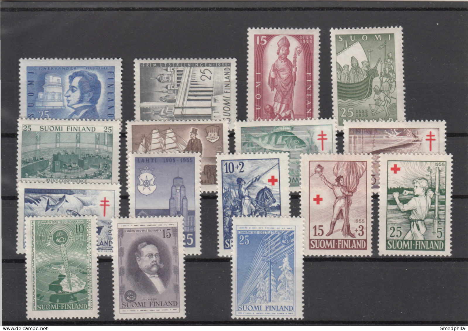 Finland 1955 - Full Year MNH ** - Années Complètes