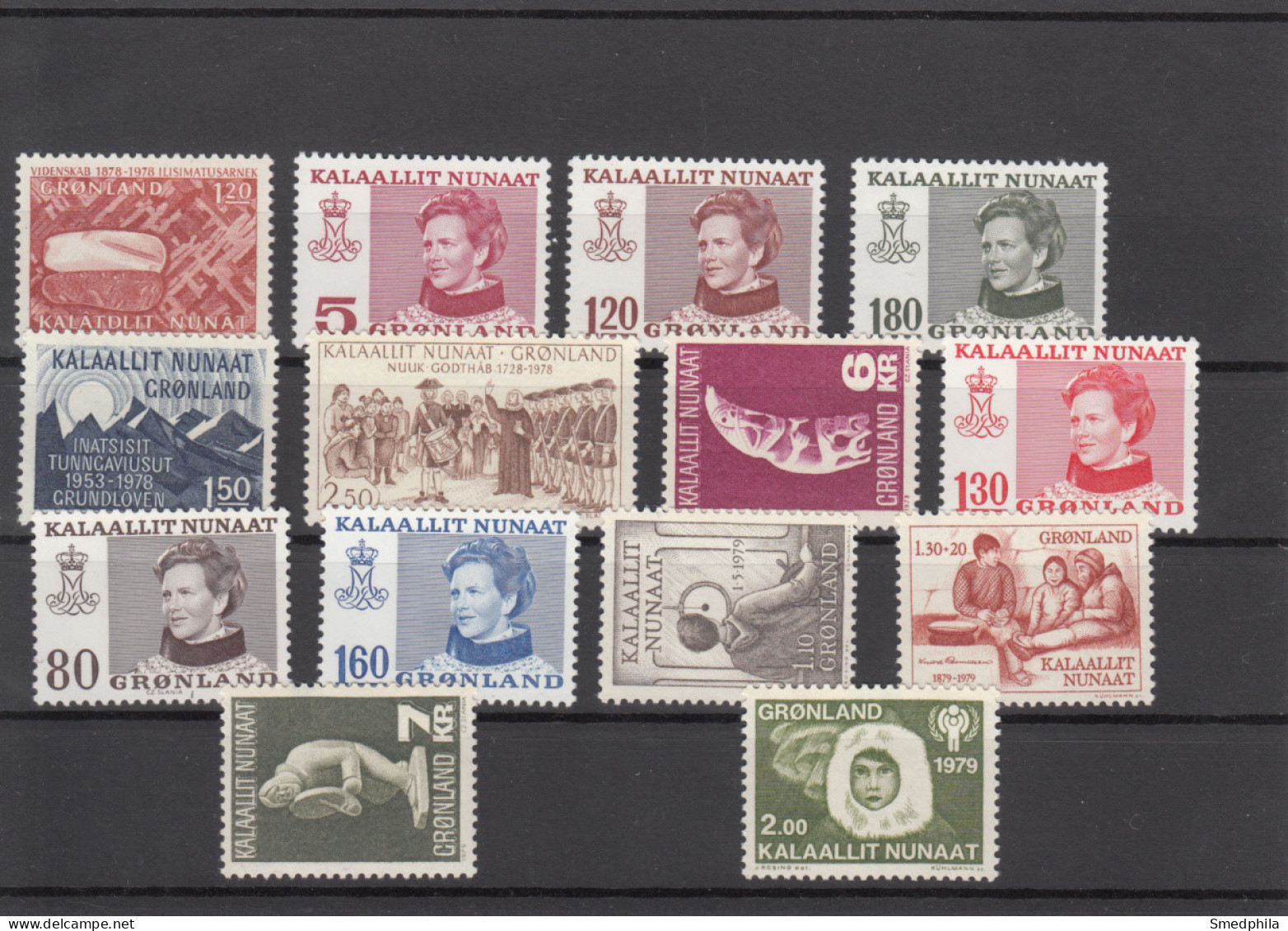 Greenland 1978-1979 - Full Years MNH ** - Volledige Jaargang