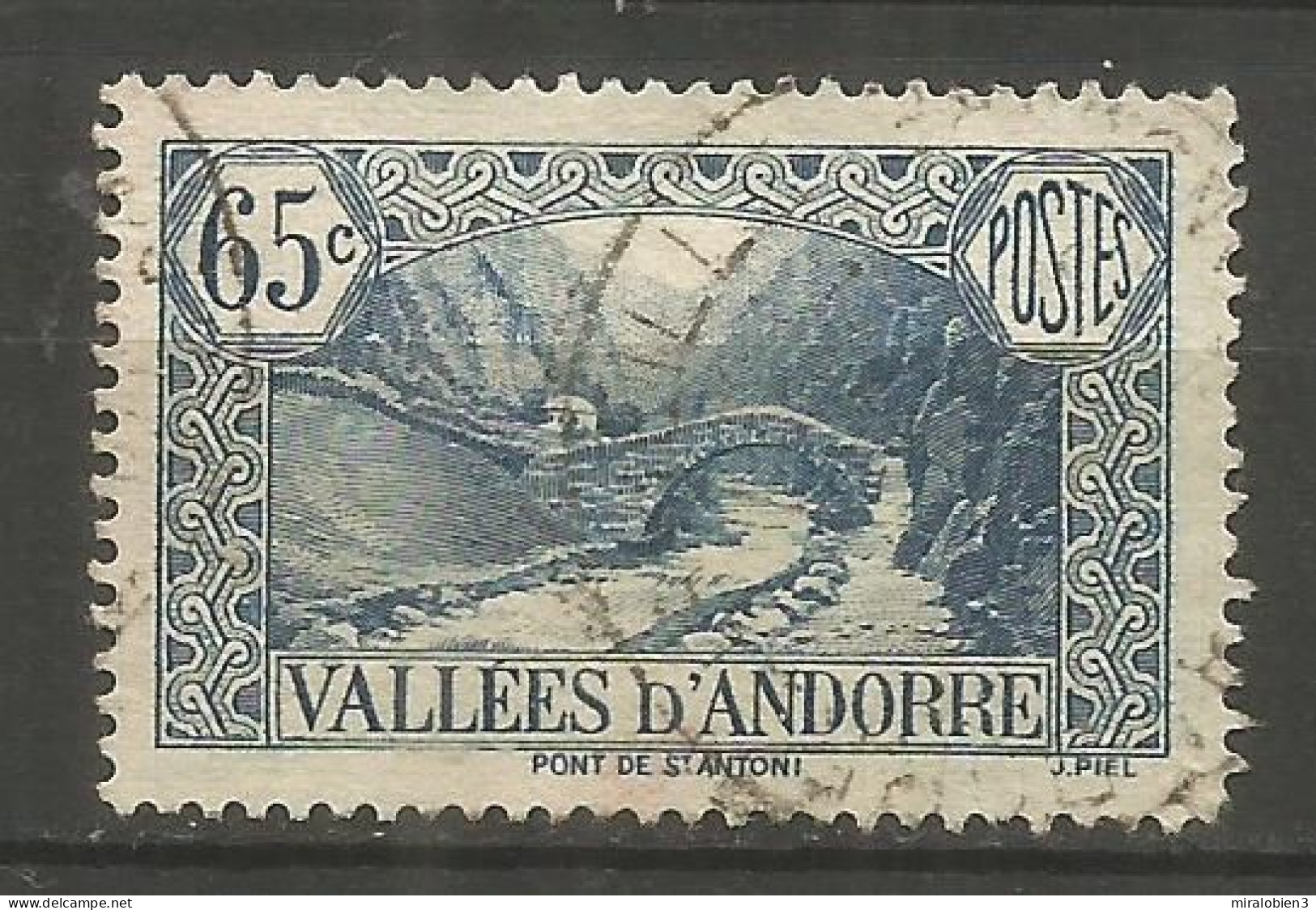 ANDORRA FRANCESA YVERT NUM. 68  USADO - Used Stamps