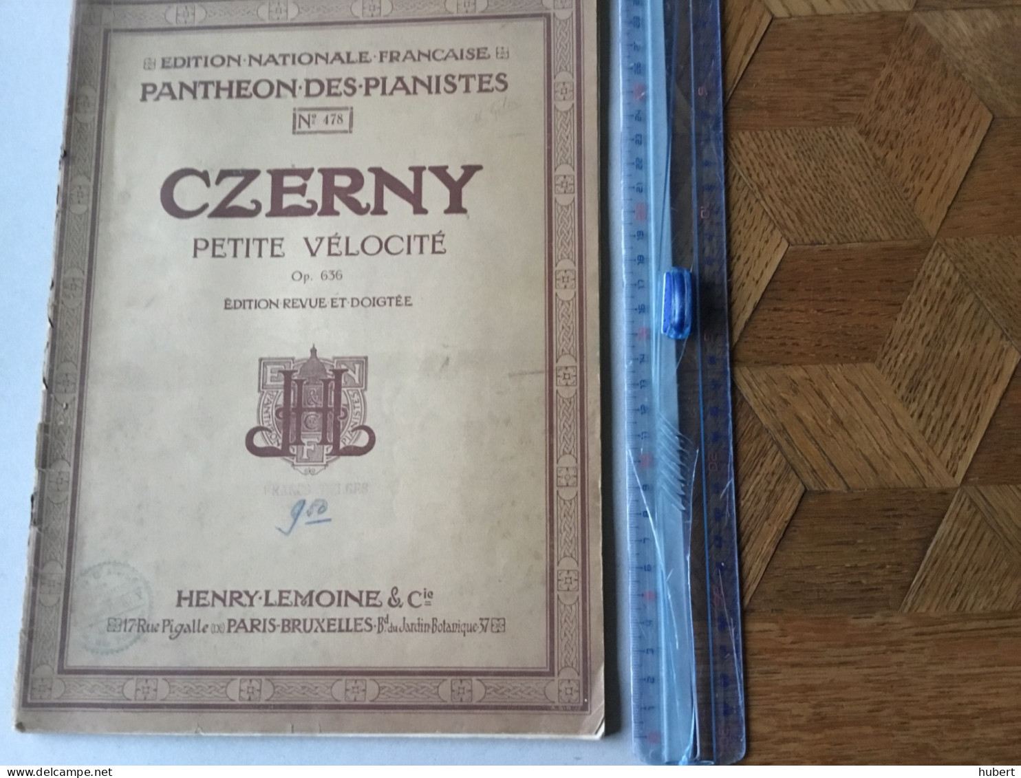 Panthéon Des Pianistes N° 478 Czerny - Música