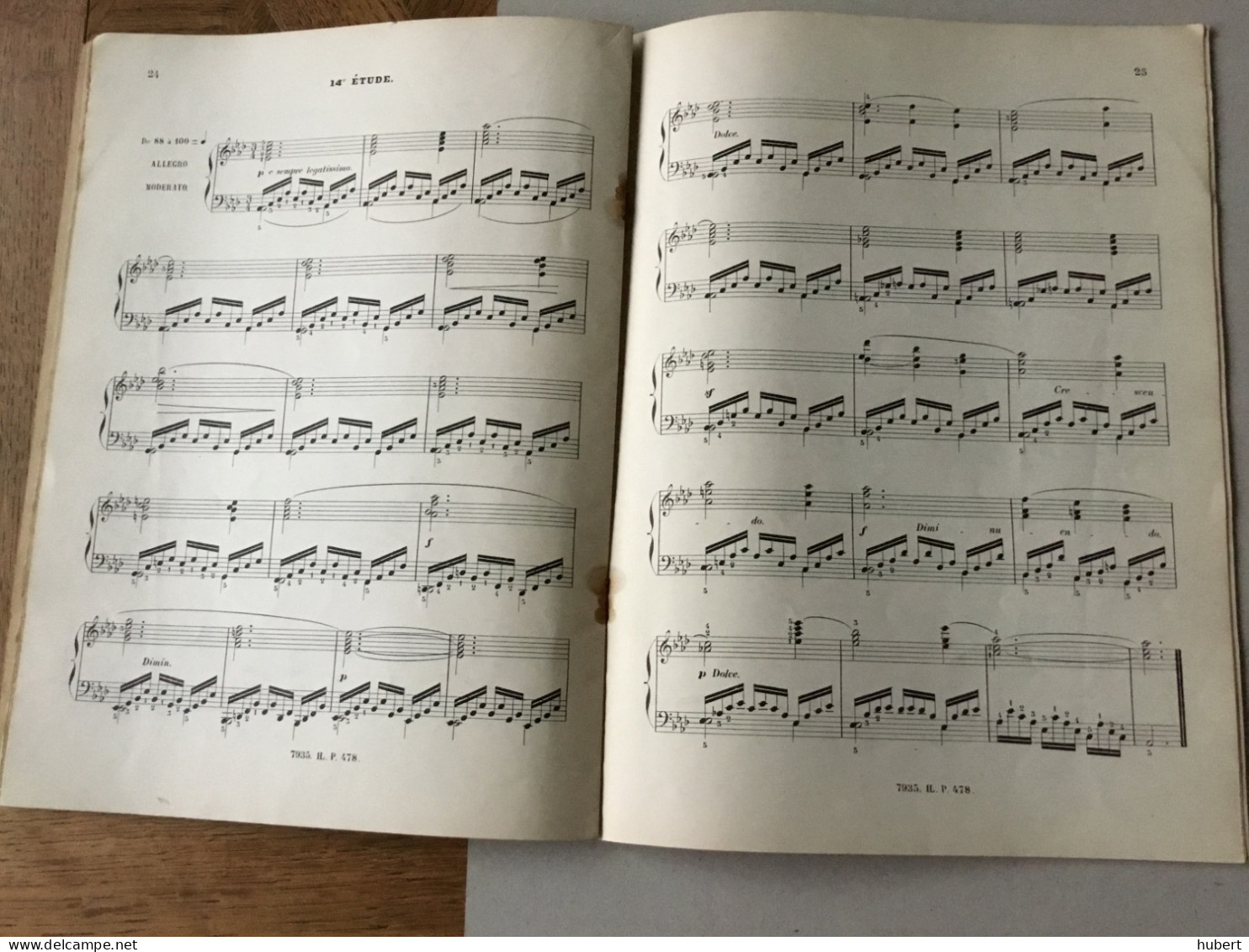 Panthéon Des Pianistes N° 478 Czerny - Muziek