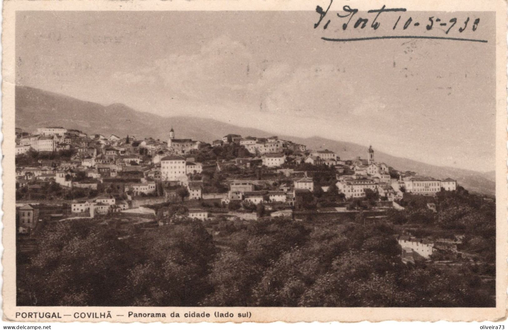 COVILHÃ - Panorama Da Cidade (lado Sul) - PORTUGAL - Castelo Branco