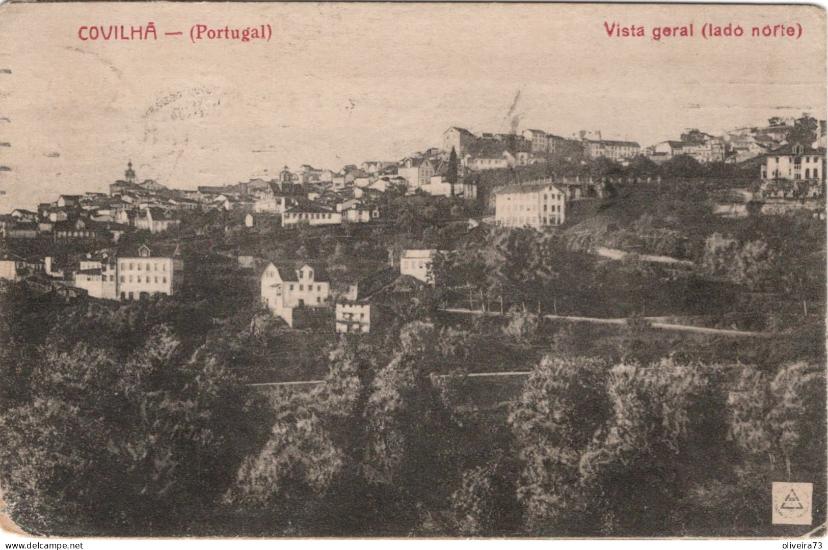 COVILHÃ - Vista Geral (lado Norte) - PORTUGAL - Castelo Branco