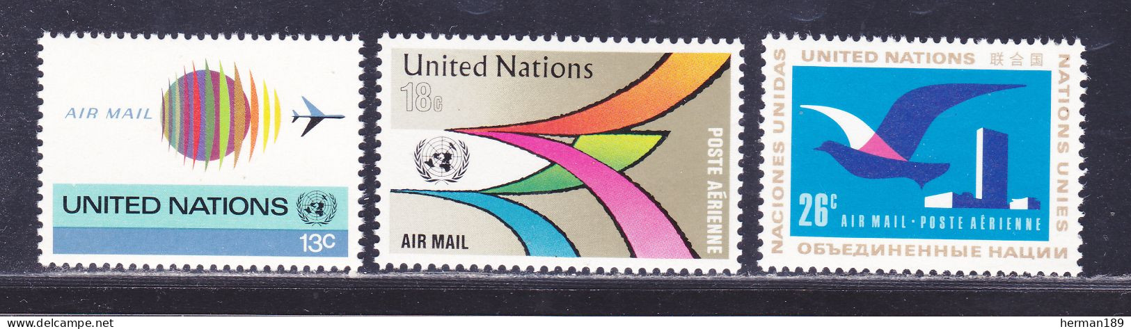 NATIONS UNIES NEW-YORK N°   19 à 21 ** MNH Neufs Sans Charnière, TB (D5747) Série Courante - 1974 - Ungebraucht