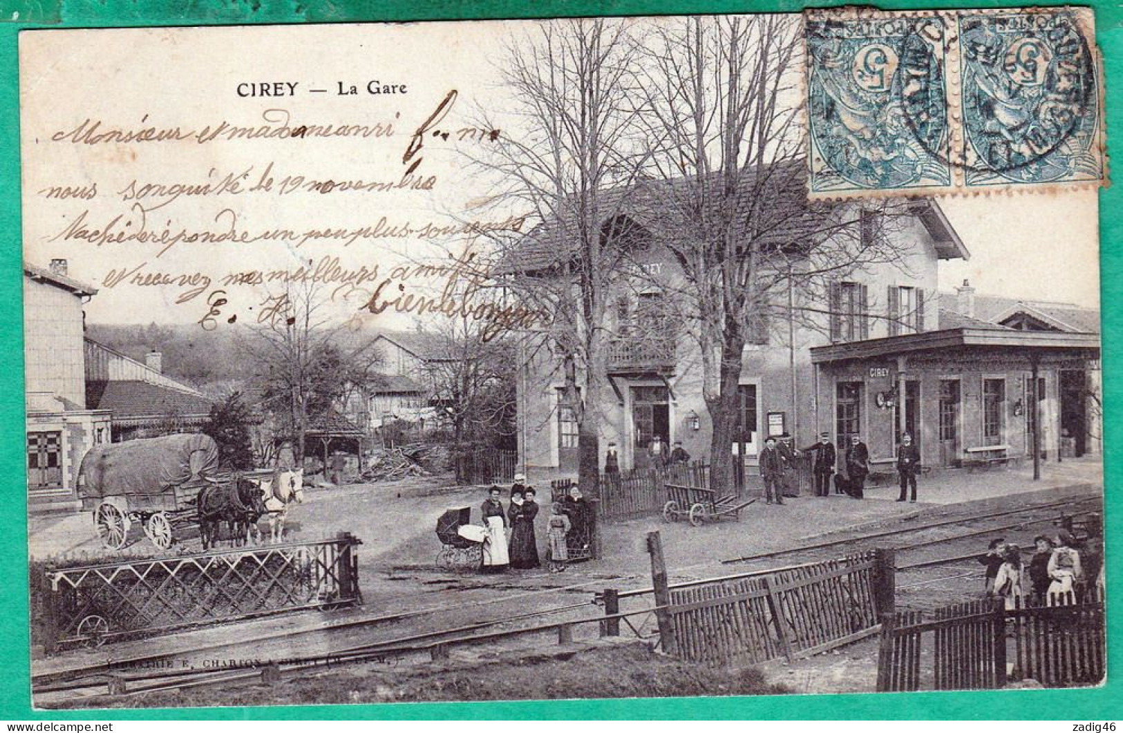 CIREY - LA GARE - Cirey Sur Vezouze