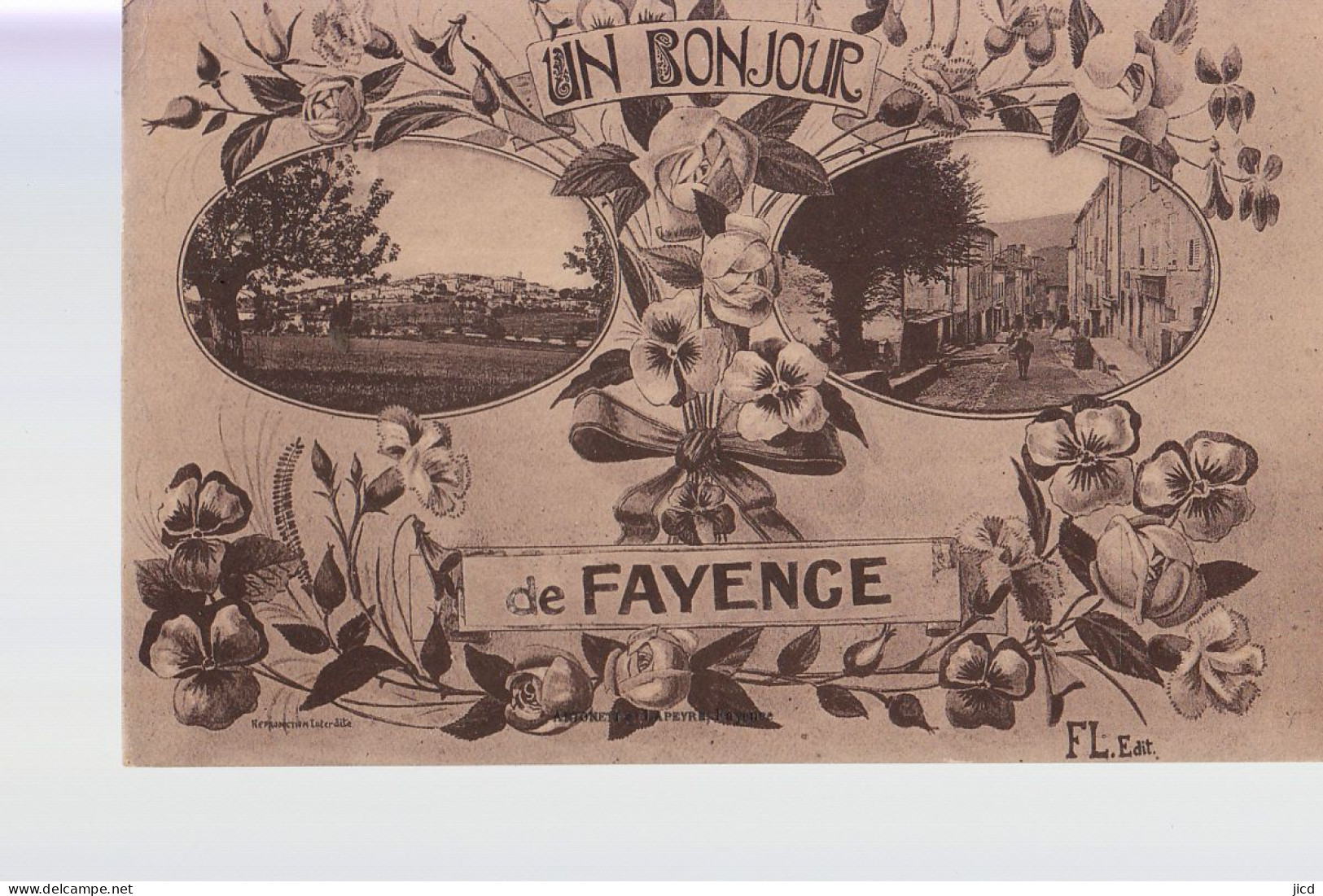 83- Un Bonjour De Fayence - Fayence