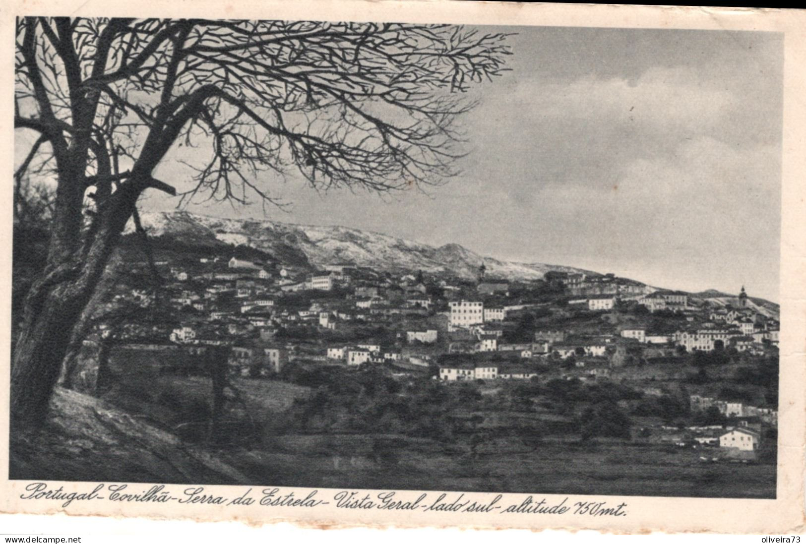 COVILHÃ - Serra Da Estrela . Vista Geral - Lado Sul - PORTUGAL - Castelo Branco