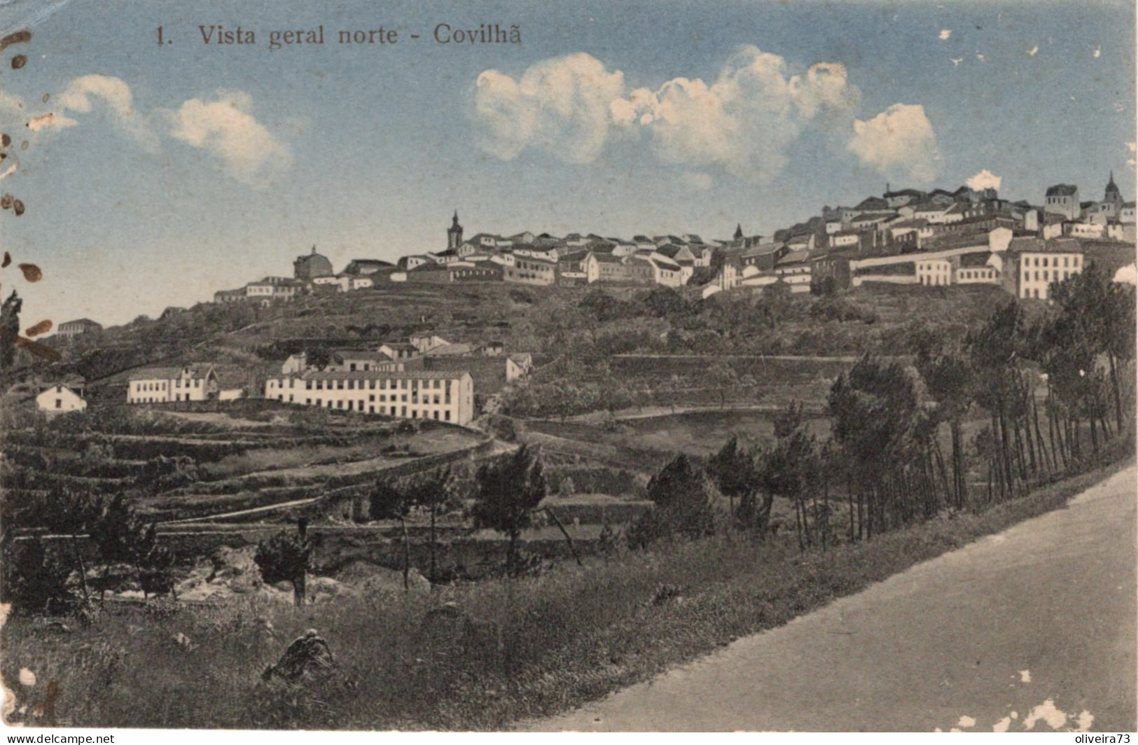 COVILHÃ - Vista Geral Norte - PORTUGAL - Castelo Branco