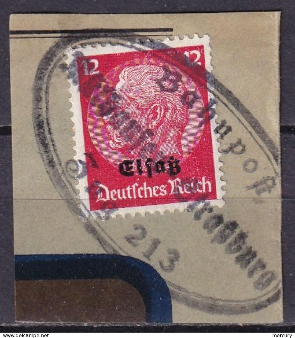 FRANCE - 12 P. Oblitéré Sur Fragment - Used Stamps
