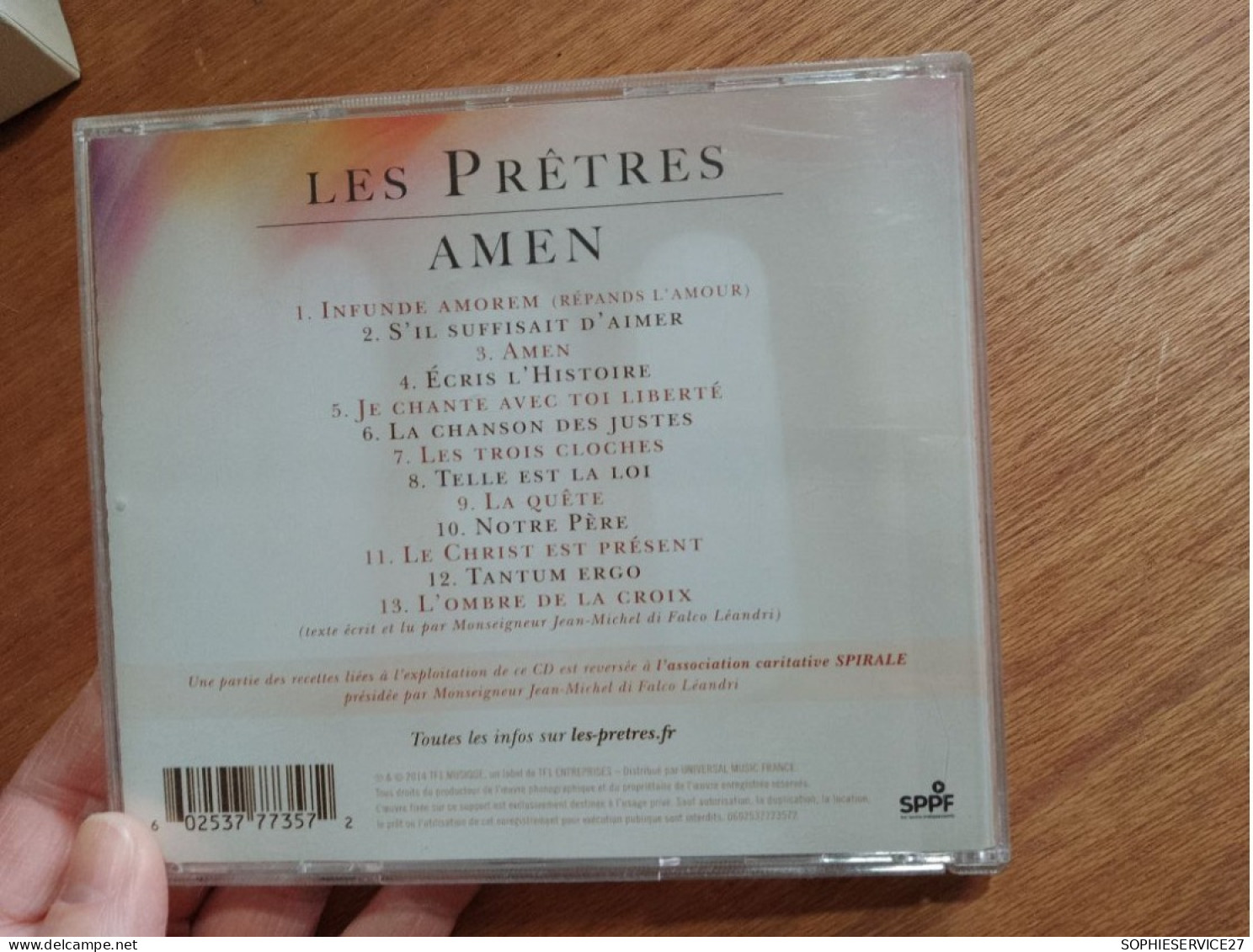 145 //  CD "LES PRETRES / AMEN" - Canti Gospel E Religiosi