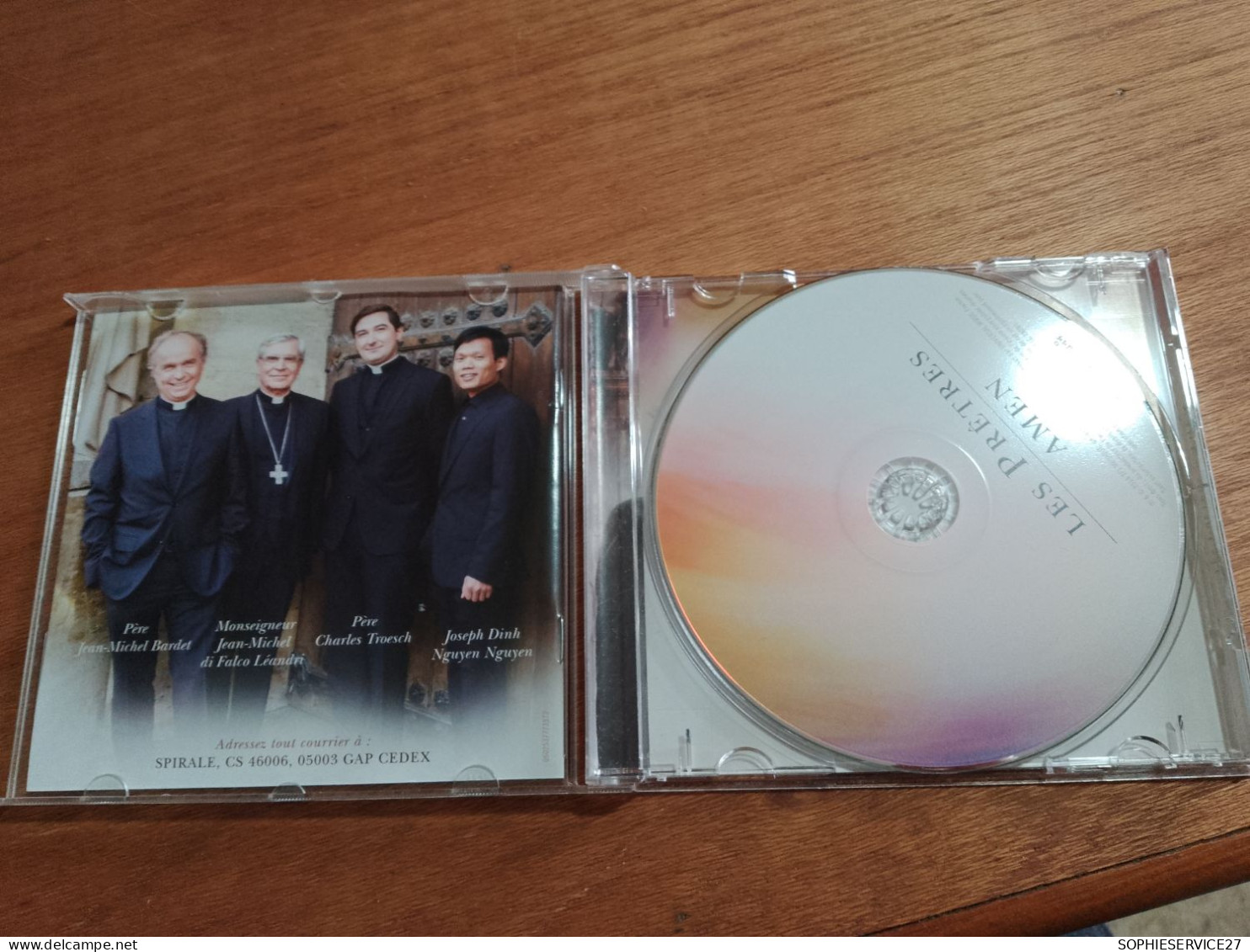 145 //  CD "LES PRETRES / AMEN" - Canciones Religiosas Y  Gospels