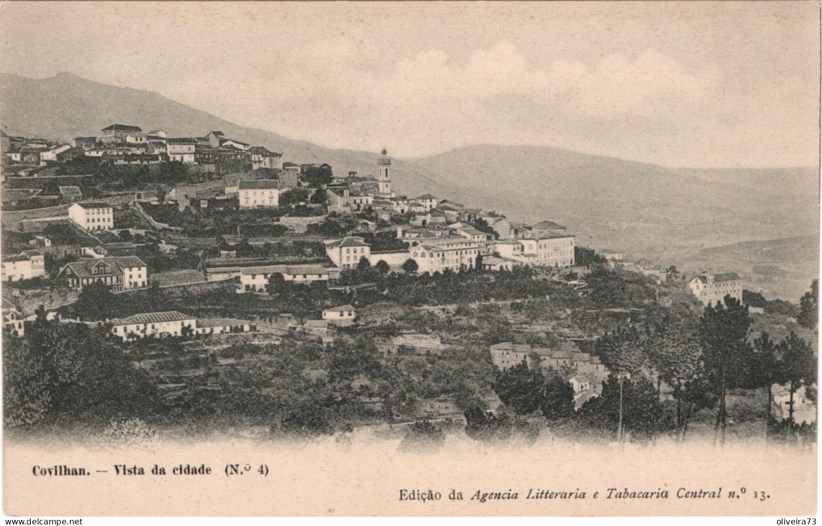 COVILHÃ - ⁫Vista Da Cidade - PORTUGAL - Castelo Branco