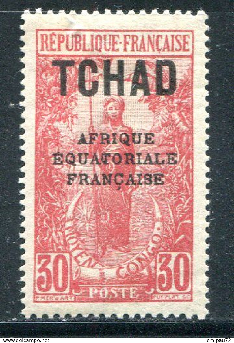 TCHAD- Y&T N°27- Neuf Avec Charnière * - Unused Stamps