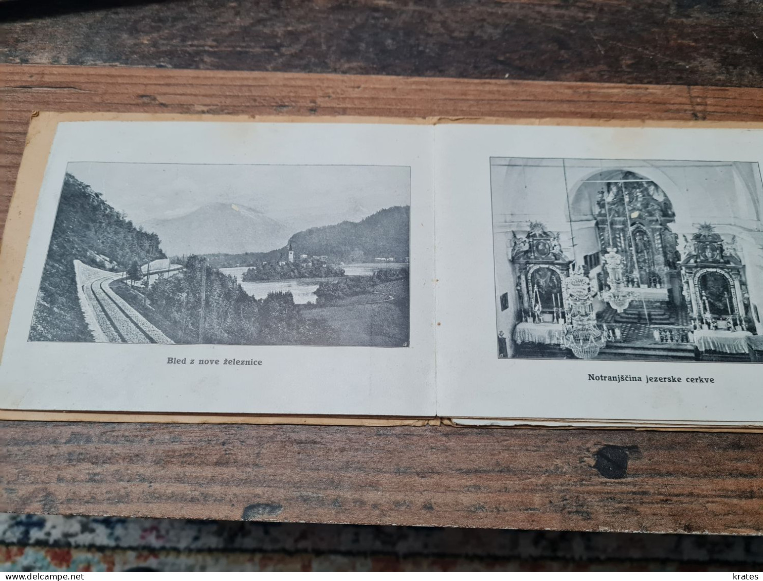 Old Tourist Guide, Brochure - Slovenija, BLED, 23 Pictures..., 18 X 13 Cm.. - Otros & Sin Clasificación