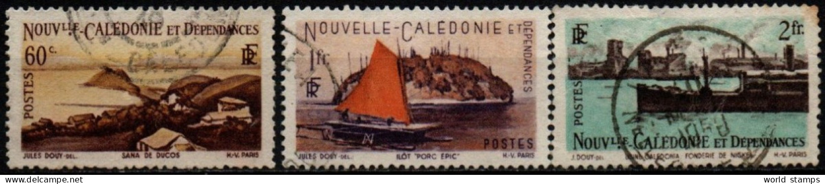 NOUVELLE CALEDONIE 1948 O - Oblitérés