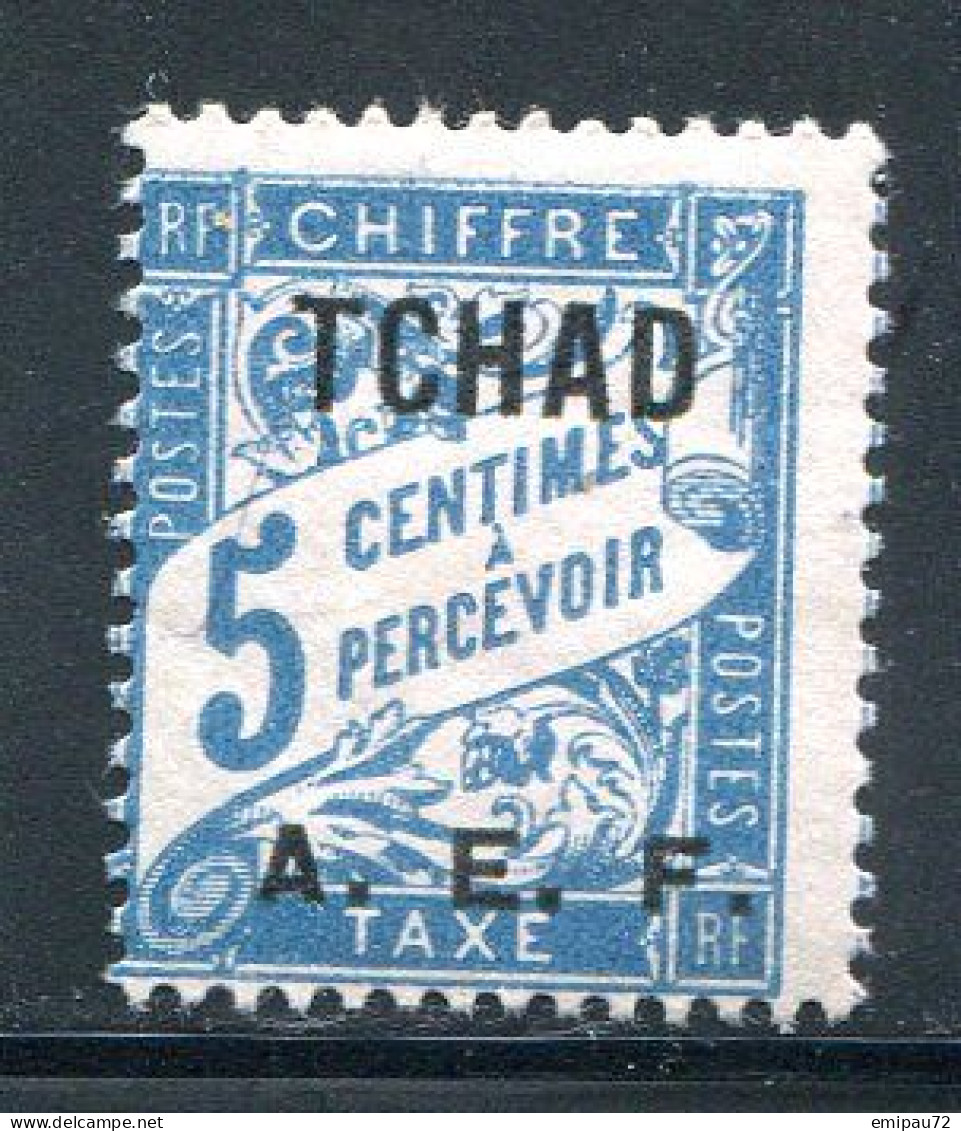 TCHAD- Taxe Y&T N°1- Neuf Avec Charnière * - Unused Stamps