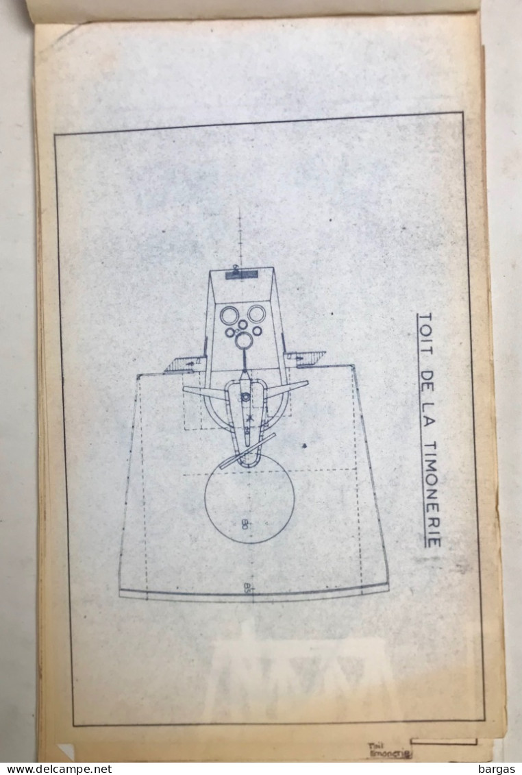 Compagnie Des Messageries Maritimes Bateau Paquebot Plan Coupe Du Marion Dufresne Dunkerke - Other & Unclassified