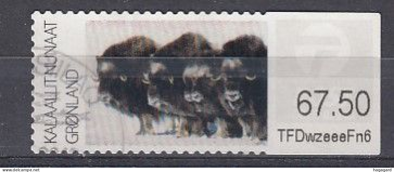 Greenland 2011. ATM. Michel 5. Cancelled - Used Stamps