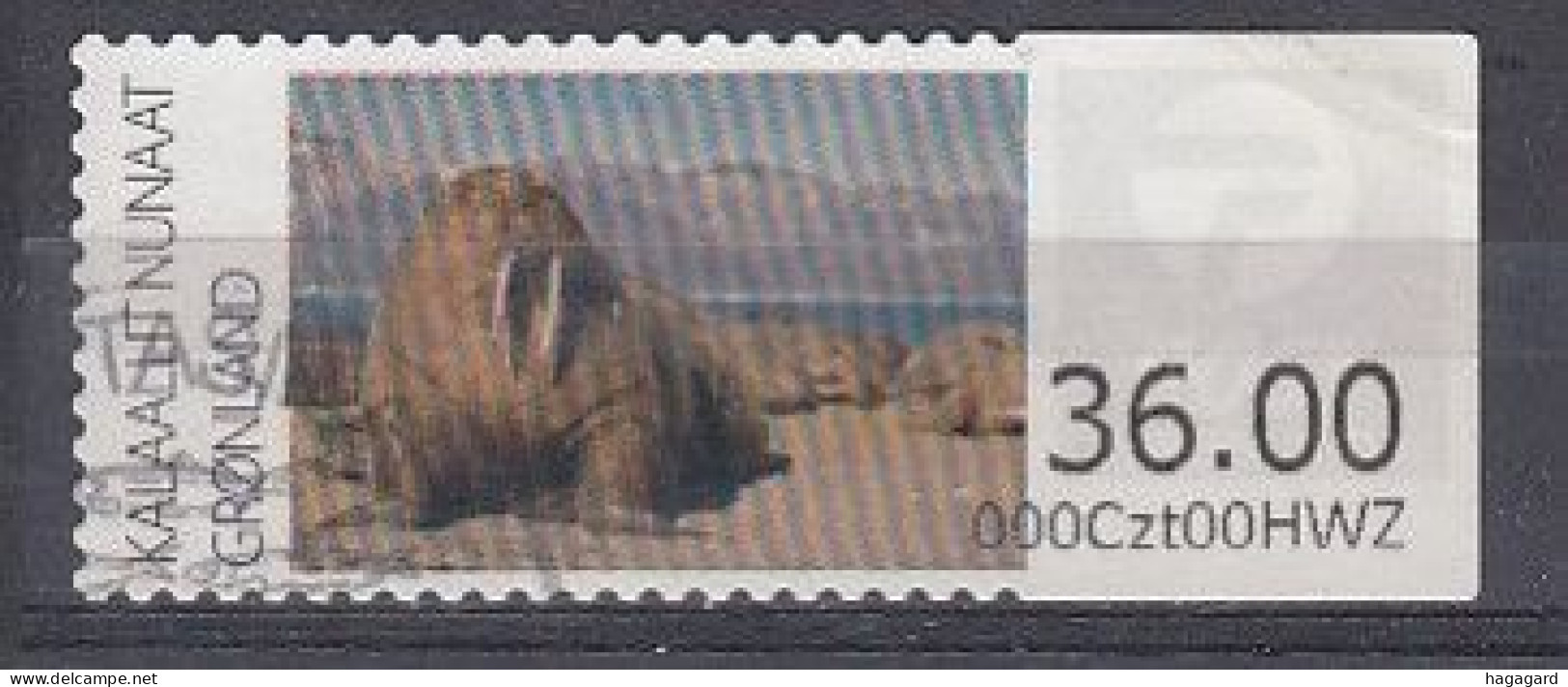 Greenland 2011. ATM. Michel 8. Cancelled - Used Stamps