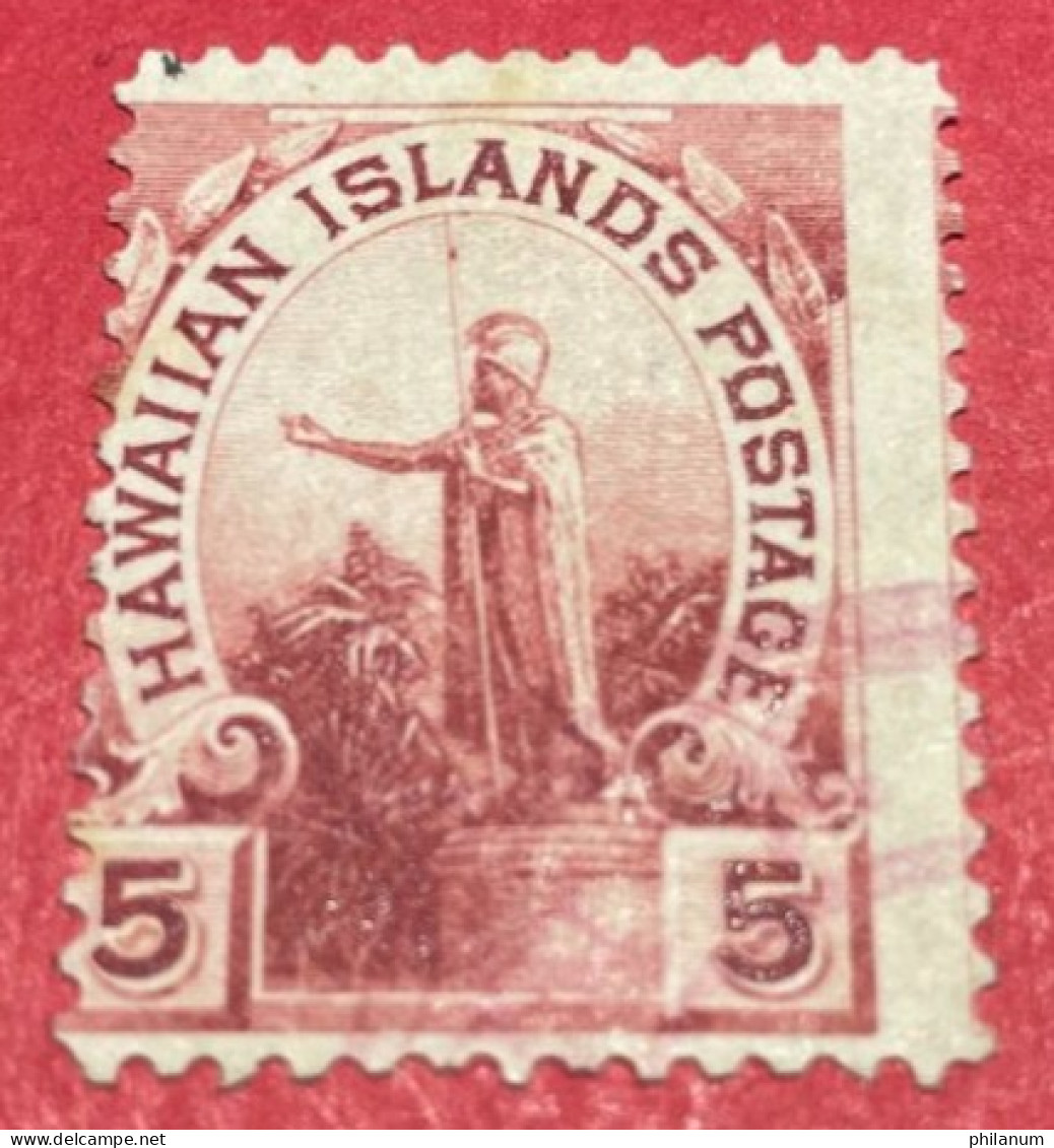 HAWAII 1894 - MOTIVI LOCALI - NON CENTRATO - VARIETA' - Hawaï