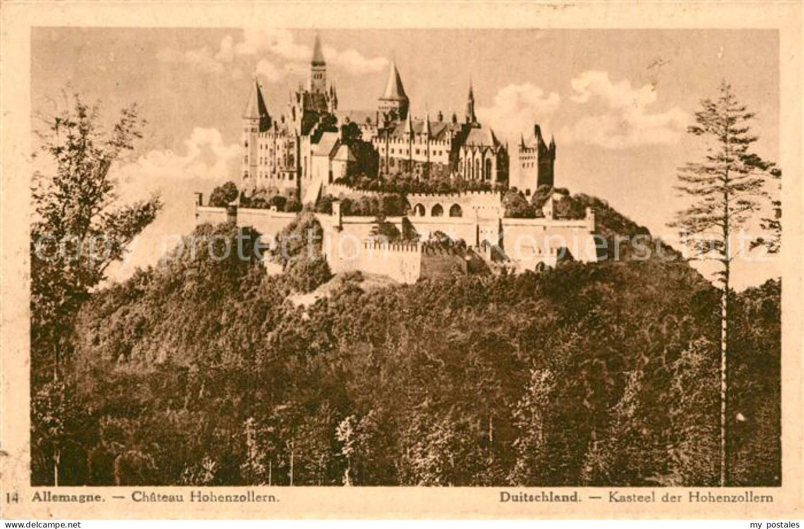 42989936 Hohenzollern Burg Bechtoldsweiler - Hechingen