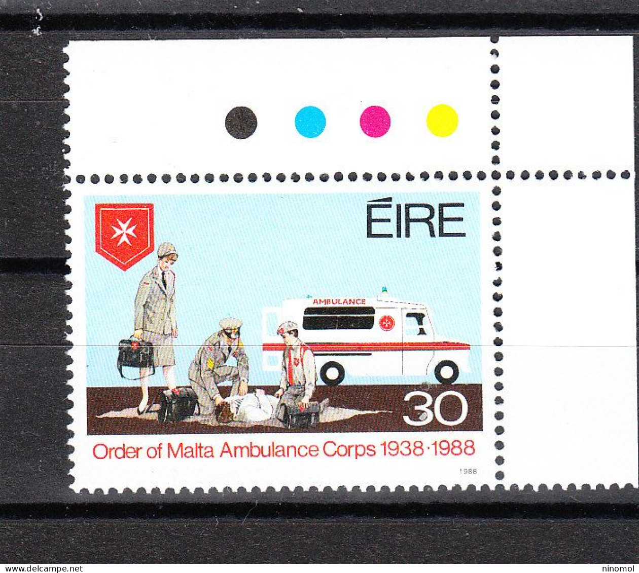 Irlanda - 1988. Autoambulanza Pronto Intervento. Emergency Ambulance. MNH - Secourisme