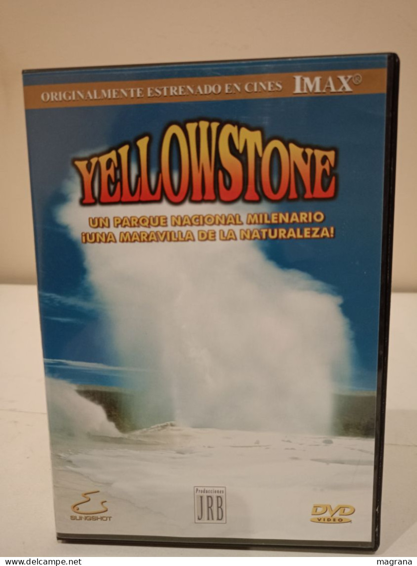 Película Dvd. Yellowstone. Un Parque Nacional Milenario. Una Maravilla De La Naturaleza! IMAX. 2002. - Dokumentarfilme