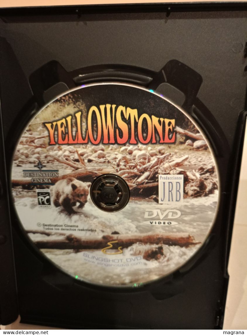 Película Dvd. Yellowstone. Un Parque Nacional Milenario. Una Maravilla De La Naturaleza! IMAX. 2002. - Dokumentarfilme