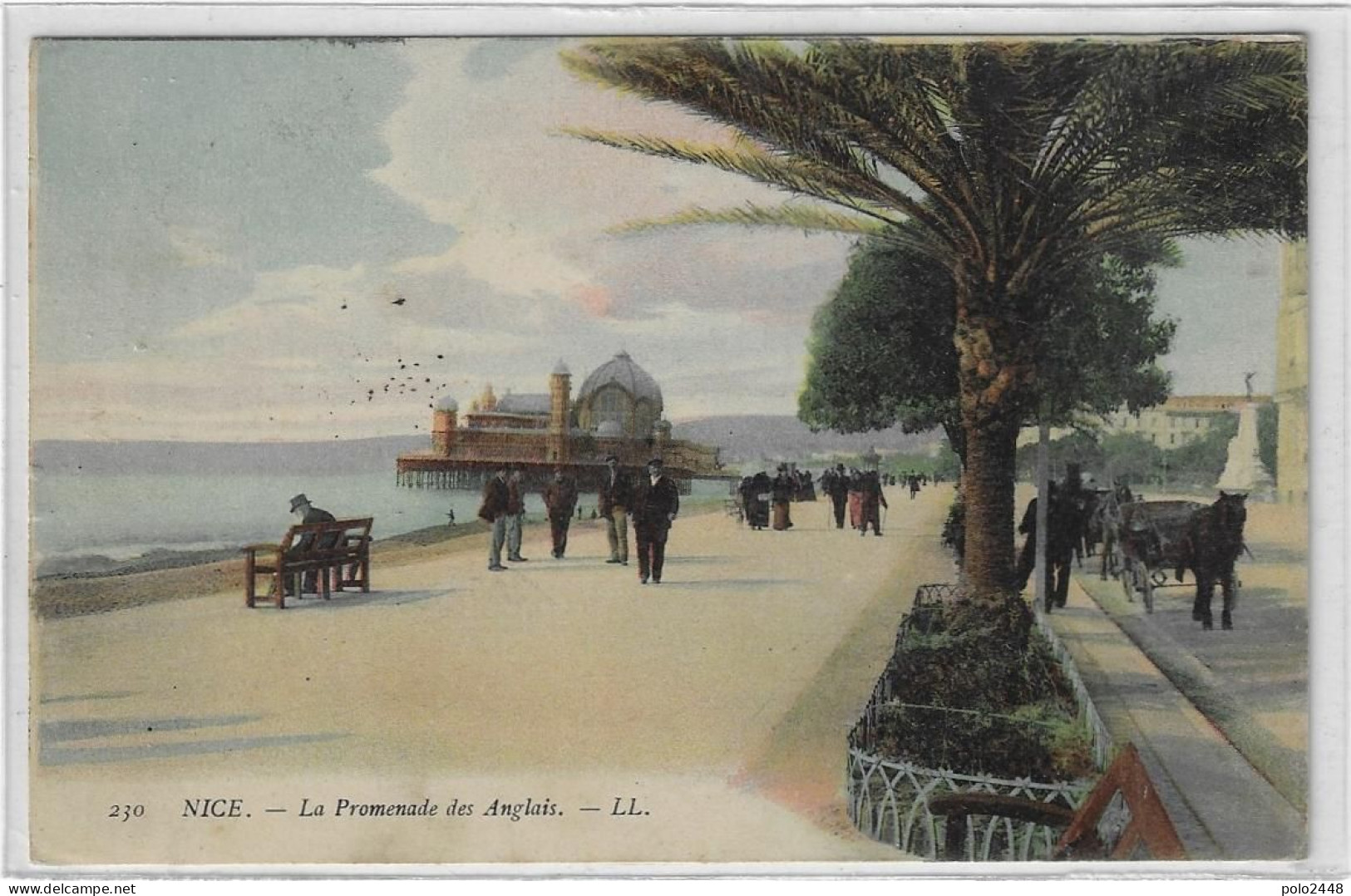 CPA - Nice - La Promenade  Des Anglais - Nice La Nuit